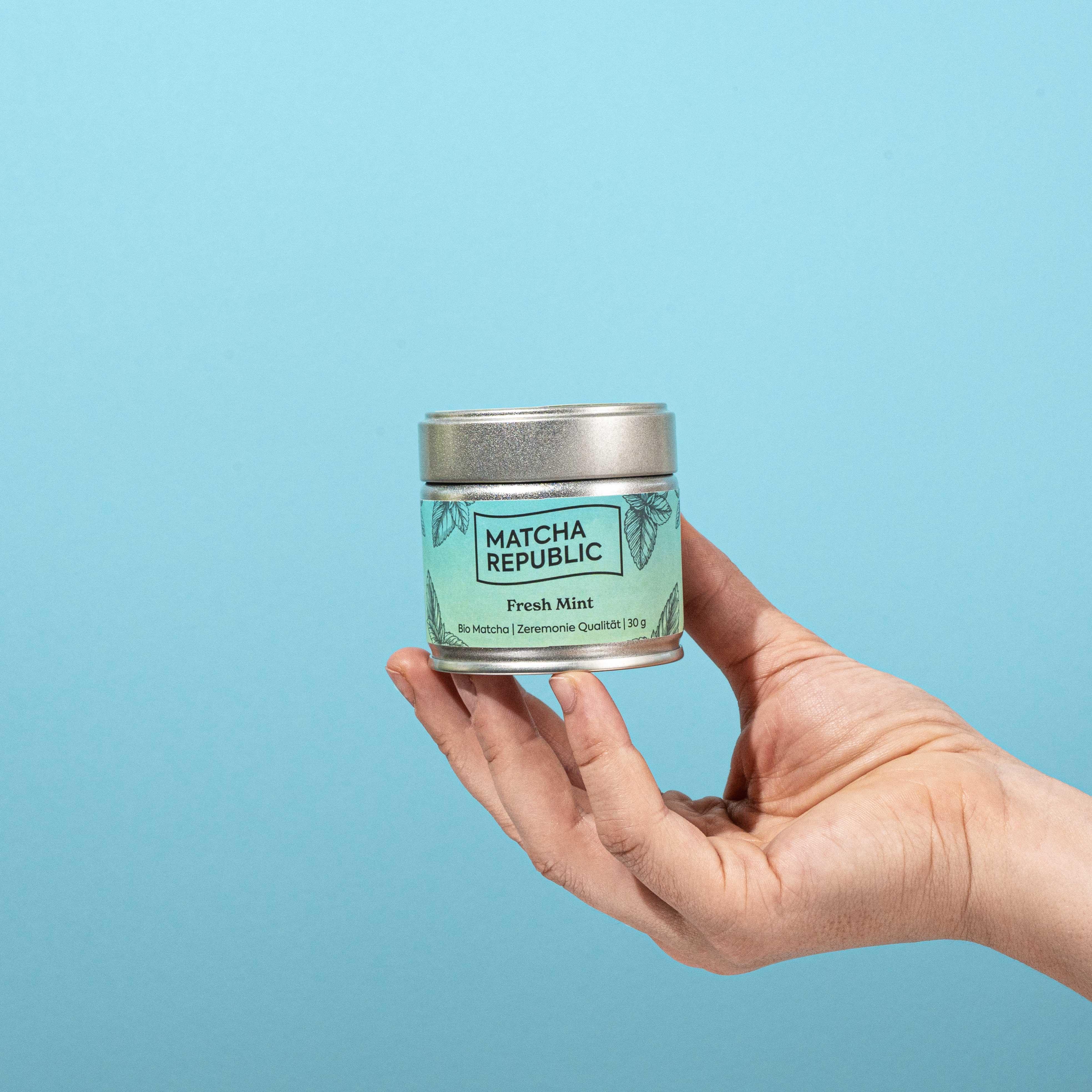 Bio-Matcha mit Minz-Geschmack - Matcha Republic