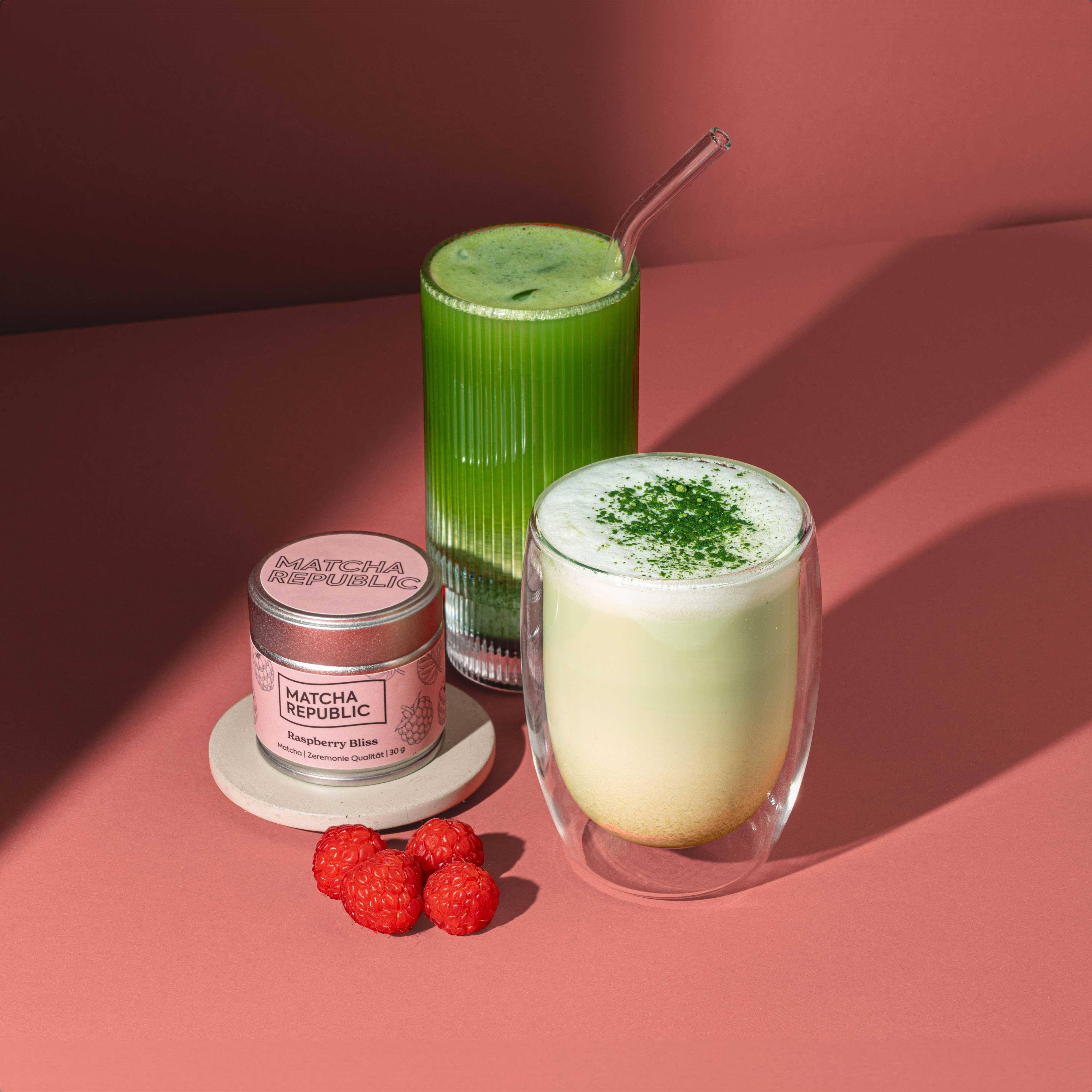 Matcha Tee mit Himbeeraroma - Matcha Republic