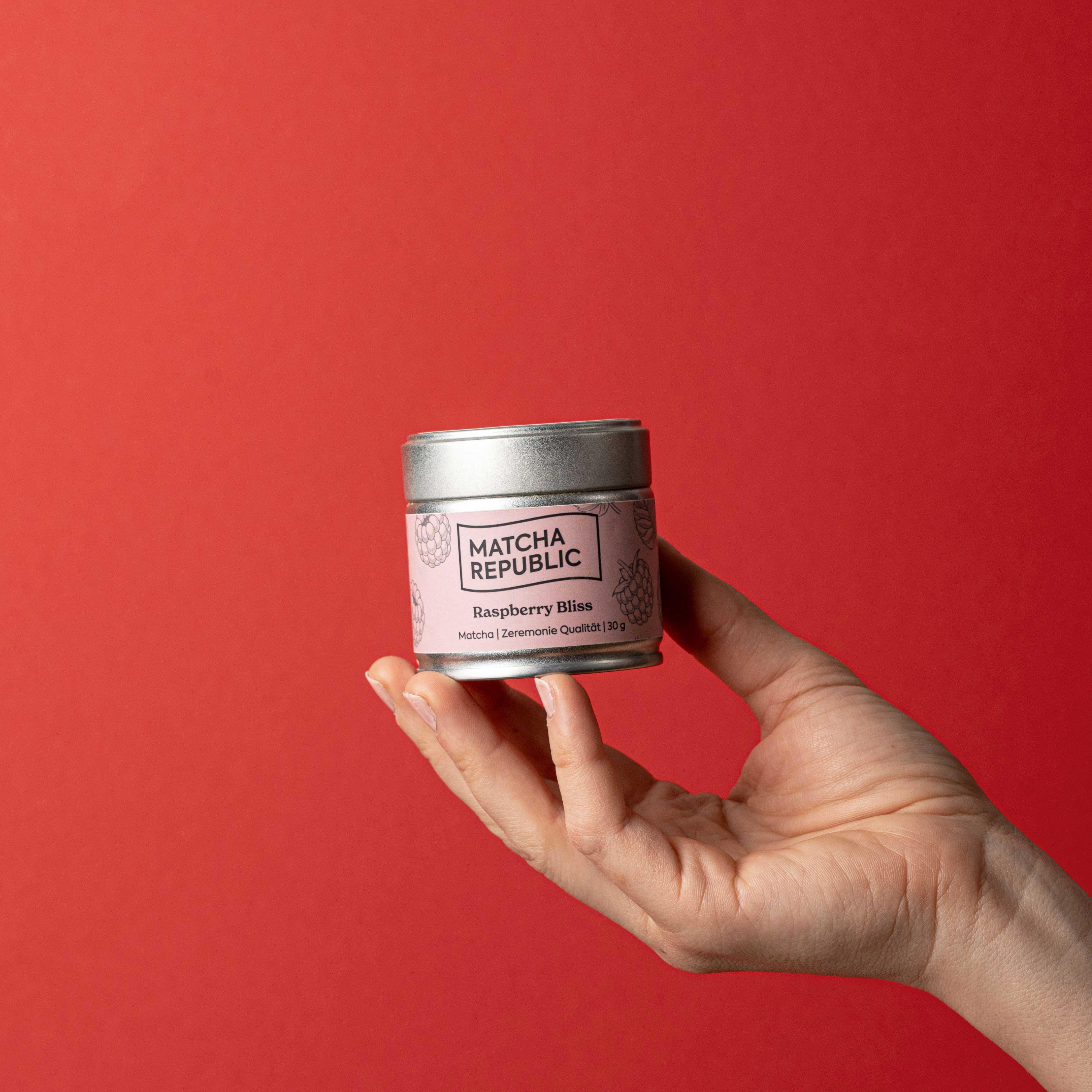 Matcha Tee mit Himbeeraroma - Matcha Republic